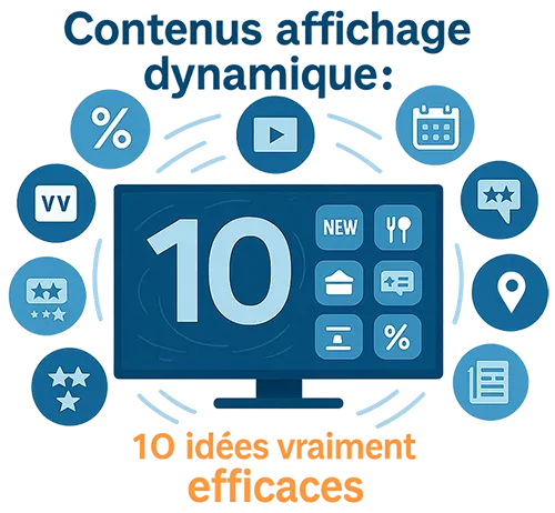 contenus affichage dynamique