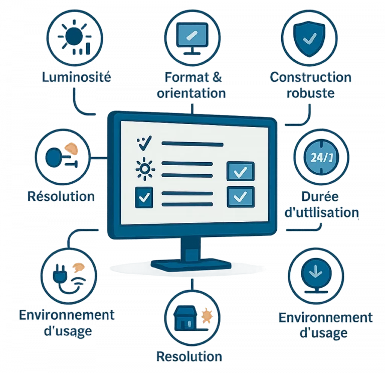 écrans affichage dynamique