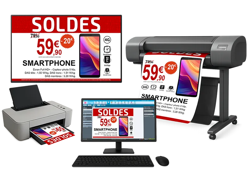 compo-peripheriques équipement affichage professionnel