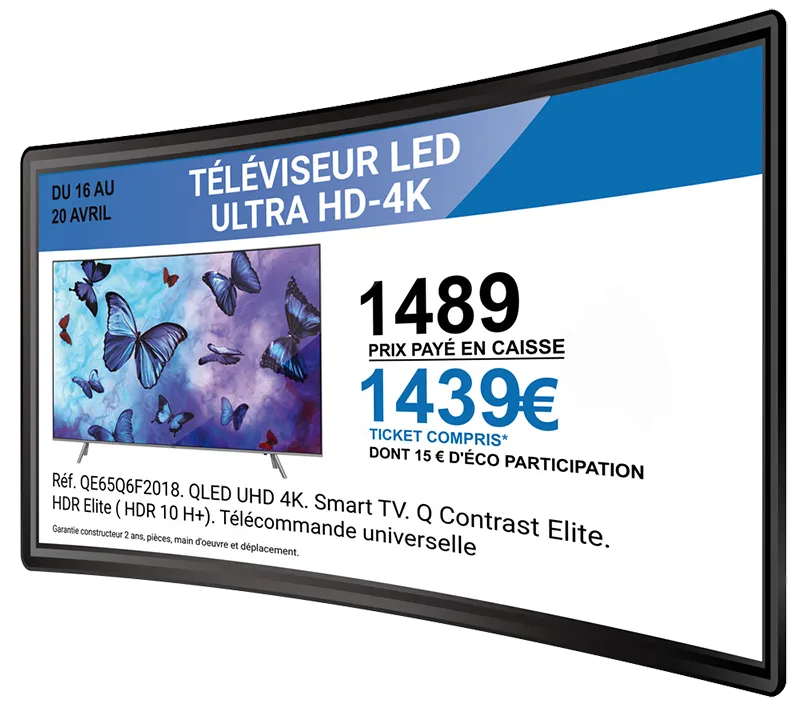 équipement affichage professionnel