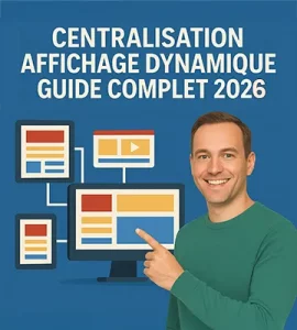 Centralisation affichage dynamique : guide complet 2026